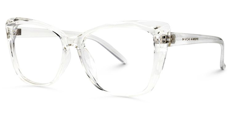 Farris Clear Cat eye Glasses