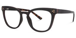 Carlin Square Burnt Umber Glasses1