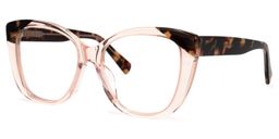 Liranzo Cateye Beige Glasses1