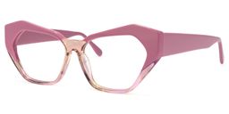 Collazo Cateye Amaranth Glasses1