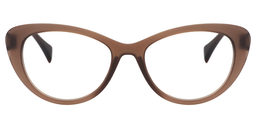 Zachariah Cateye Brown Glasses0