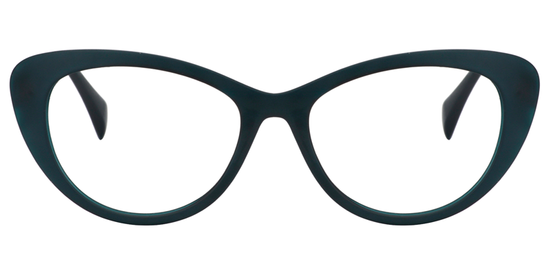 Zachariah Cateye Dark Blue Glasses
