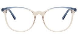 Patricia Rectangle Beige Glasses0
