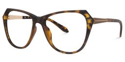 Doran Geometric Yellow-Tortoise Glasses2