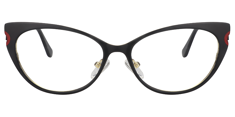 Cateye Black Glasses | Zeelool Eyeglass Frames0