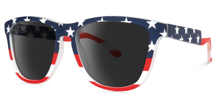 Theo Square USA Flag Sunglasses