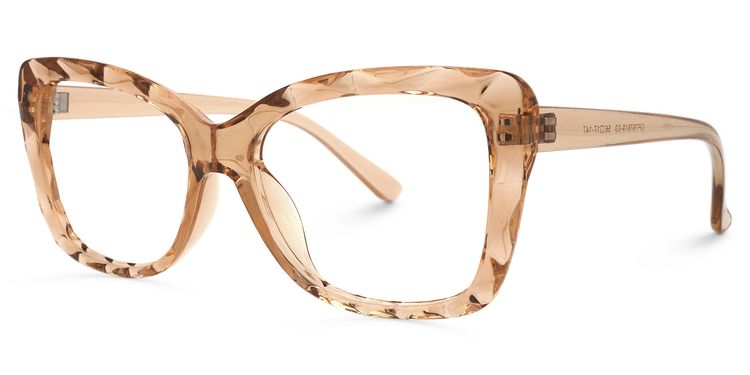 Wendell Cateye Beige Glasses