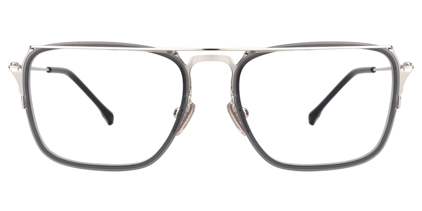 Alva Aviator Gray Glasses