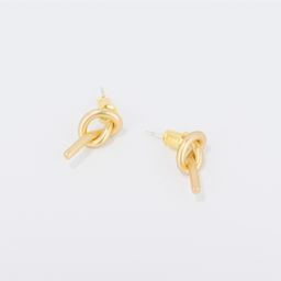 Stylish Tied Knot Earrings0