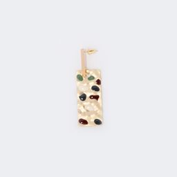 Stylish Enamel Rectangle Earrings2