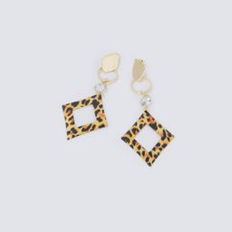 Stylish Leopard Print Earrings0