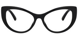 Cynthia Cat Eye Black Glasses0