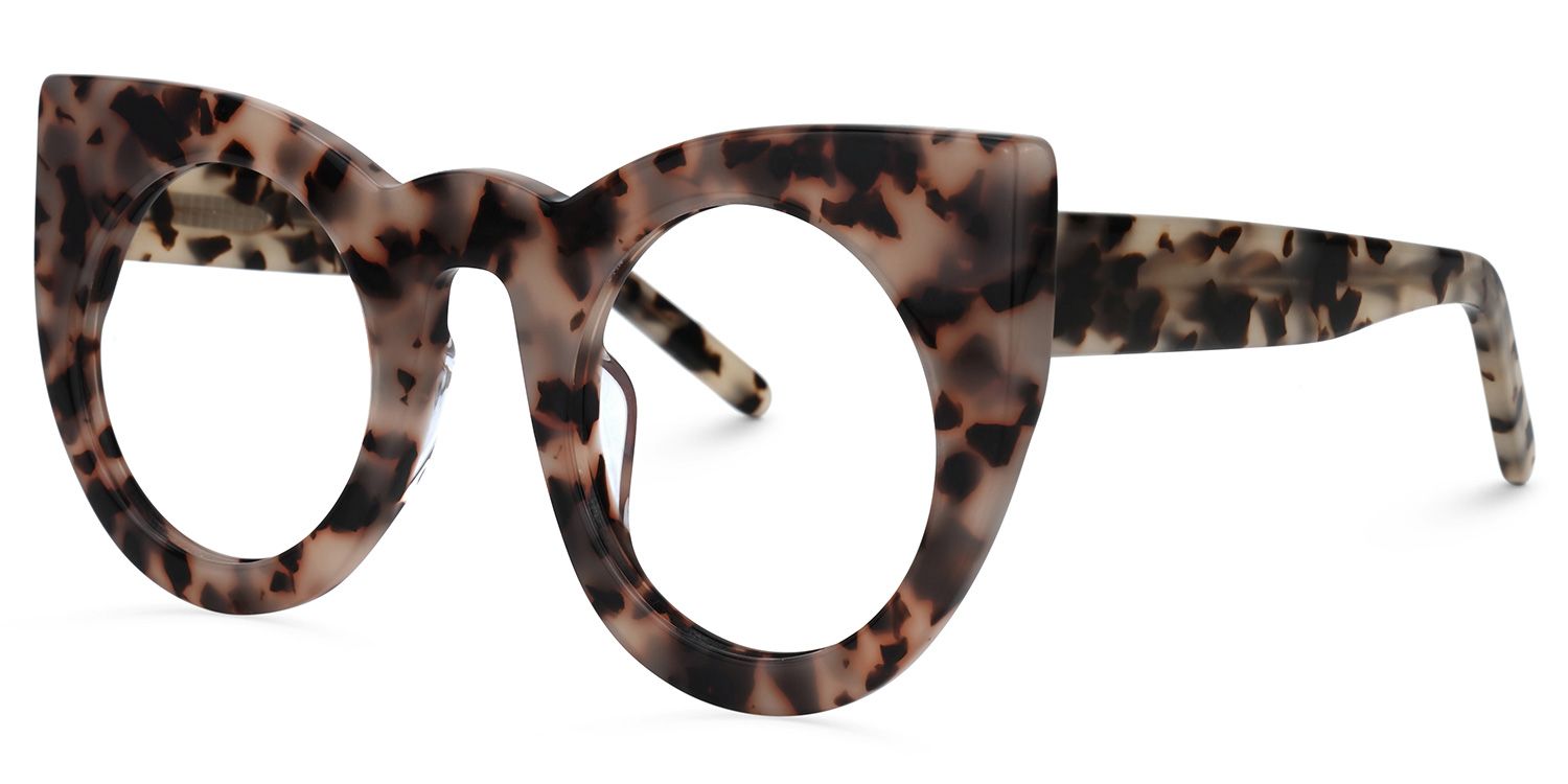 Cateye Light Tortoise Glasses | Zeelool Cateye Glasses1