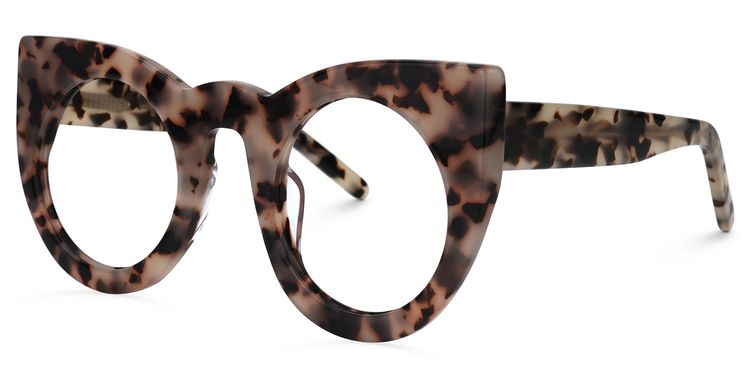Ophelia Cateye Light Tortoise Glasses