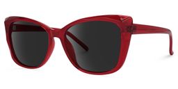 Farris Square Red Sunglasses1