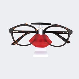 Fiery Lip-shaped Eyeglass Holder2