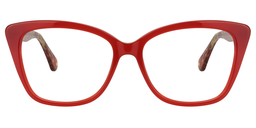 Alethea Square Red Glasses1