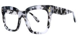 Minguela Gray-Tortoise Square Glasses1