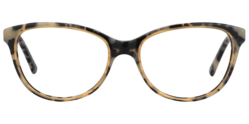 Nathan Oval Light-Tortoise Glasses