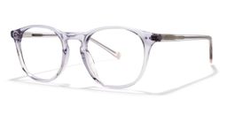 Elmore Round Greyish-Purple Glasses1