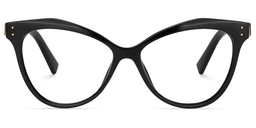 Saul Cateye Black Glasses0