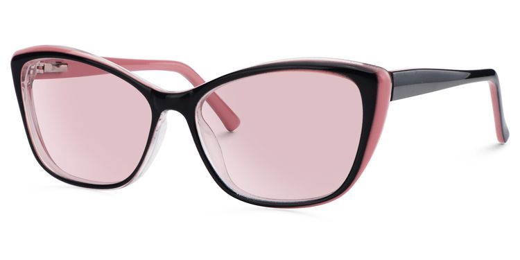 Fidelia Cat Eye Black Sunglasses
