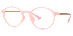 Chester Round Pink Glasses3