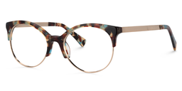 Cinderella Cat Eye Blue Tortoise Glasses3