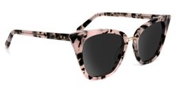 Martha Cat Eye Pink Floral Sunglasses2