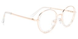 Finley Round Clear Glasses2