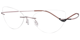 Evelyn Cat Eye Pink Glasses1
