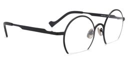 Fernando Round Black Glasses2