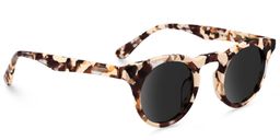 Abigail Round Light Tortoise Sunglasses2