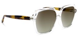 Norah Geometric Clear Sunglasses2