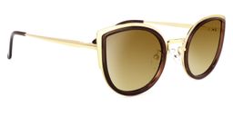 Rainey Cateye Brown Sunglasses2