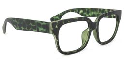 Colin Rectangle Green-Floral Glasses2