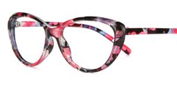 Charlene Cat-eye Floral Glasses3