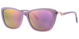 Renee Rectangle Light Purple Sunglasses2
