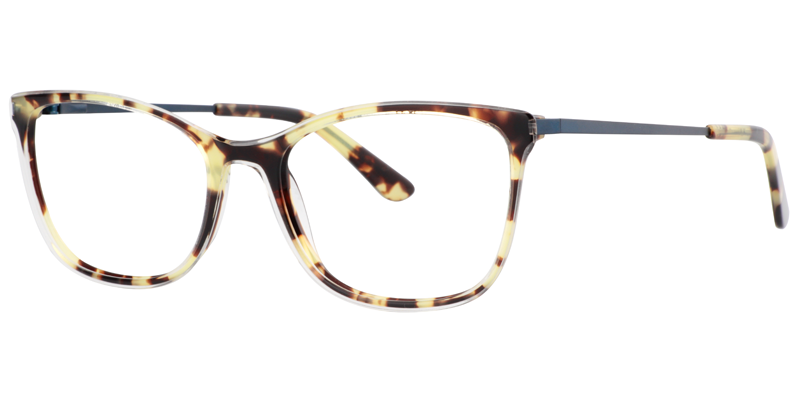 Rectangle Light Tortoise Glasses | Zeelool Eyeglasses2