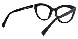 Fairy Cateye Black Glasses4