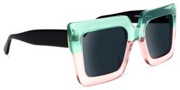 Brandon Square Green-Pink Sunglasses2
