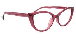Theodore Cateye Burgundy Glasses1