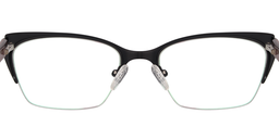 Dawn Browline Black Glasses4