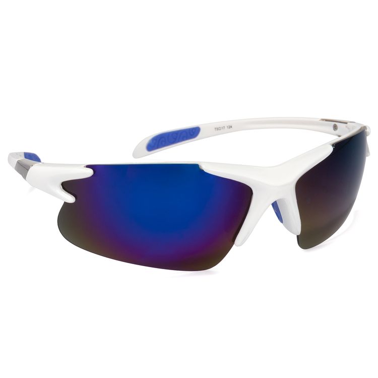 Fraser Geometric White Hiking Glasses