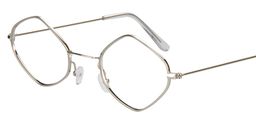 Kyra Geometric Silver Glasses4