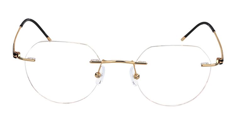 Lilla Geometric Titanium Glasses