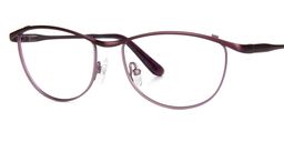 Cytheria Oval Purple Glasses4