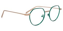 Wilder Round Green Glasses2