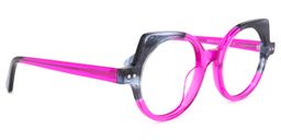 Gilbert Cateye Purple Glasses2