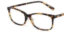 Judy Rectangle Tortoise Glasses5